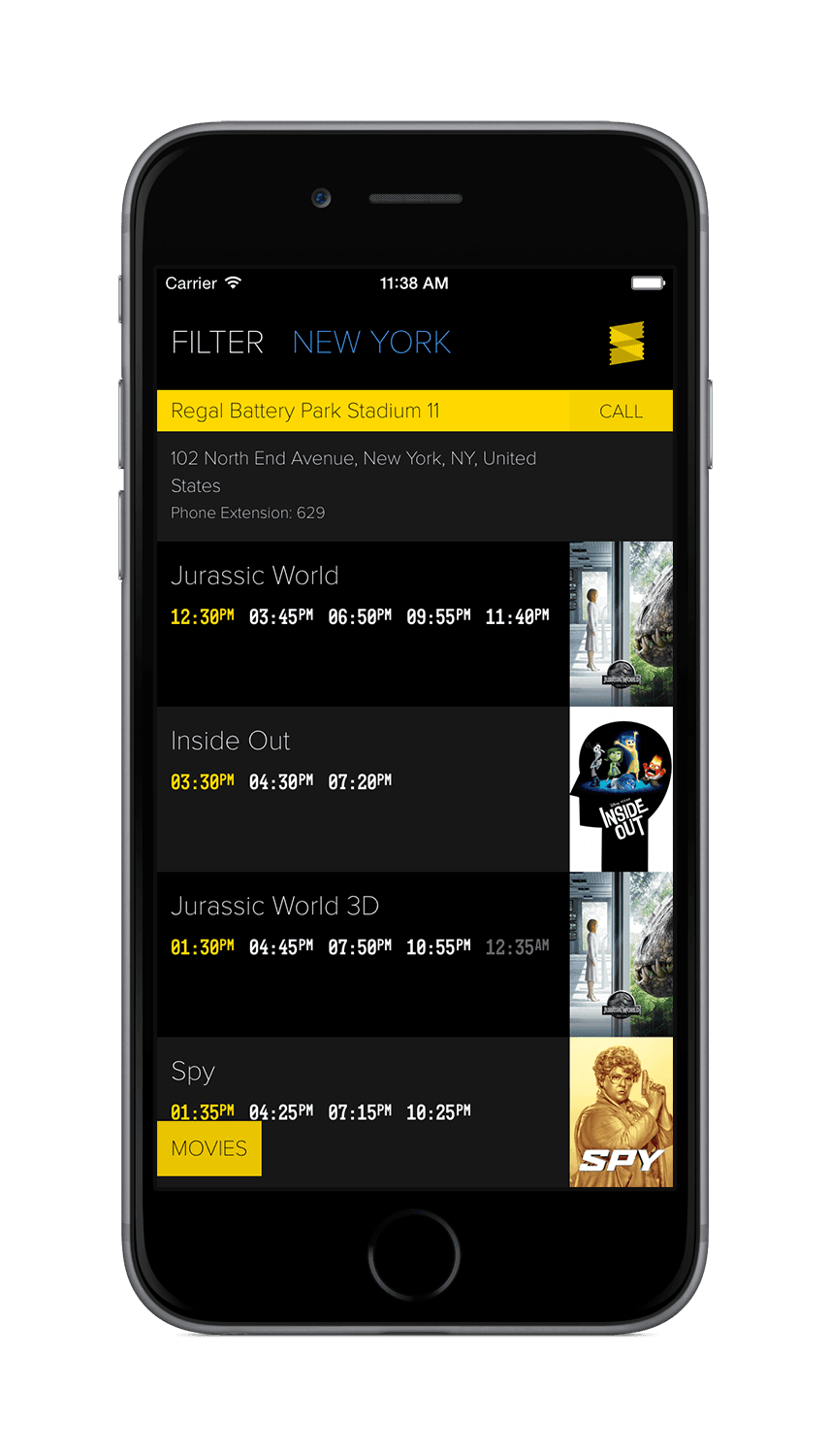 Showtimes iOS and macOS App - 2