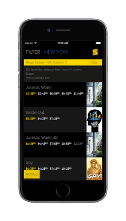 Showtimes iOS and macOS App