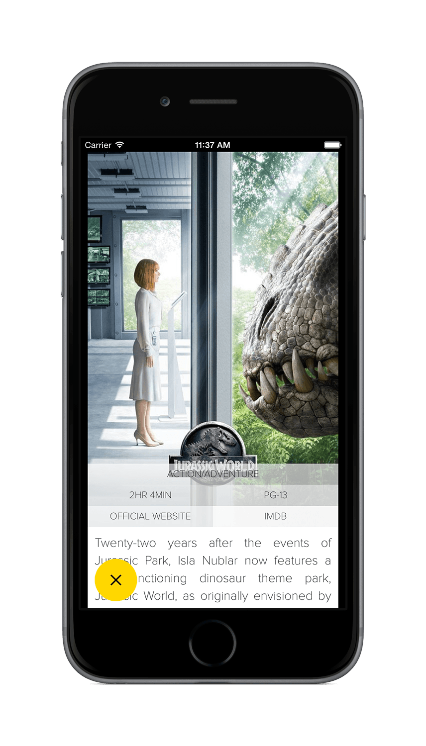 Showtimes iOS and macOS App - 3