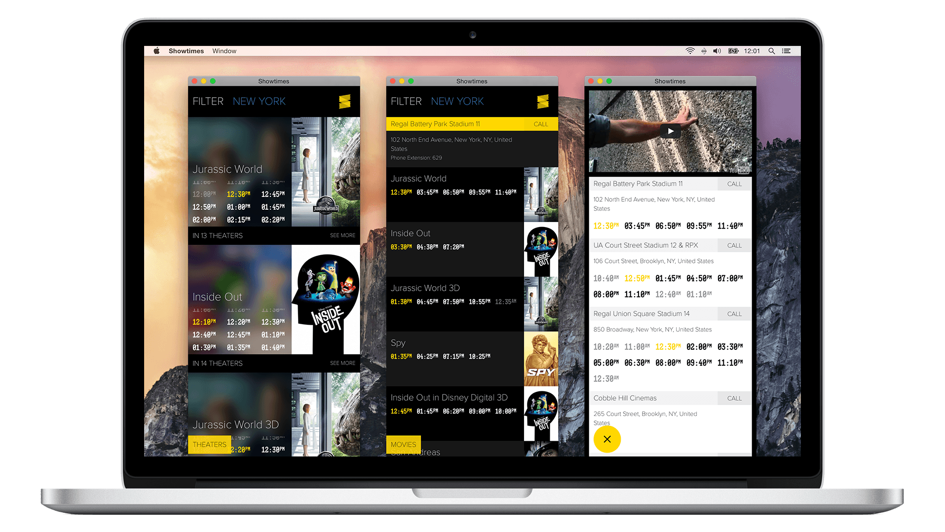 Showtimes iOS and macOS App - 7